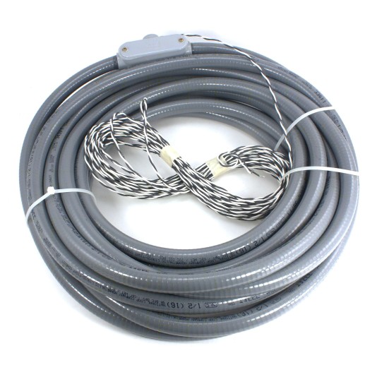 2' X 6' Preformed Direct Burial Inductive Vehicle Detector Loop With 18 Gauge x 20' Lead-In Wire - E-NL08-18-20