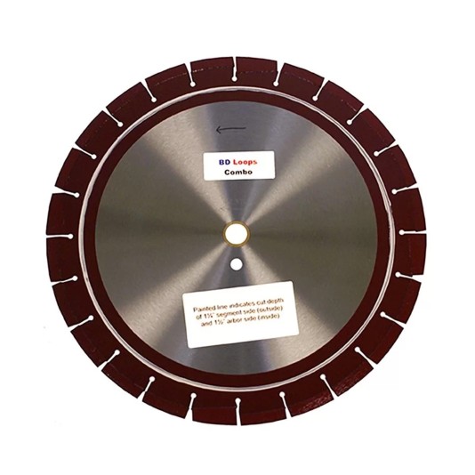BD Loops Pro Diamond 14" Diameter Blade with Depth Guide (Combo) - SB-B