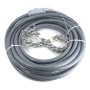 Vehicle Loops 6' X 24' Preformed Direct Burial Inductive Vehicle Detector Loop With 18 Gauge x 50' Lead-In Wire - E-NL30-18-50
